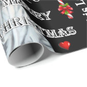 Weihnachts Big Sister Wrapping Paper Jesus Santa S Geschenkpapier (Rolleneckpunkt)