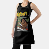 Weihnachts-Bigfoot-Brief an den Weihnachtsmann Schürze (InSitu)