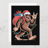 Weihnachts-Bigfoot Sasquatch Weihnachten Weihnacht (Vorne/Hinten)