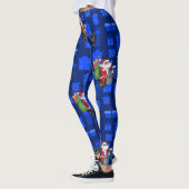 Weihnachts-Biker Leggings (Links)