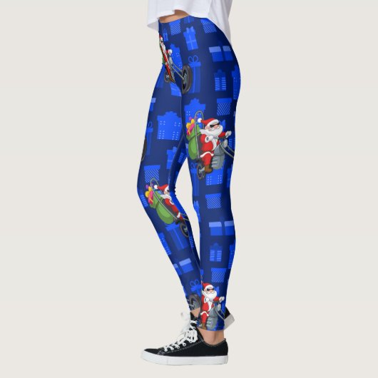 Weihnachts-Biker Leggings (Links)