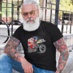 Weihnachts-Biker-Nachtfahrten T-Shirt<br><div class="desc">Weihnachtsbiker Nachtfahrrad Weihnachten T - Shirt</div>