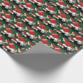 Weihnachts Billiard Pool Balls | DIY Name Geschenkpapier (Ecke)