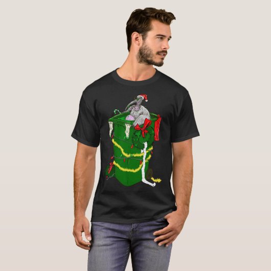 Weihnachts Bin Chicken Essential T - Shirt (Vorne ganz)