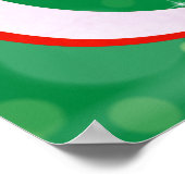 Weihnachts-Bitcoin - Tageshändler - Geschenk Poster (Ecke)