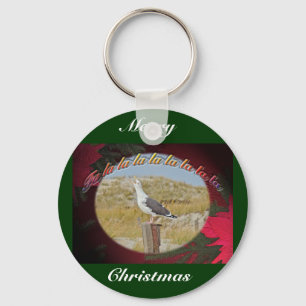 Weihnachts Black Backgull Weihnachtsfeiern Schlüsselanhänger