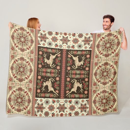 Weihnachts-Blanket-Design Fleecedecke (Beispiel)