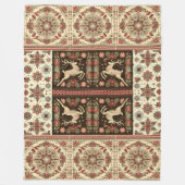 Weihnachts-Blanket-Design Fleecedecke (Vorderseite)