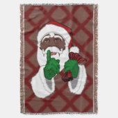 Weihnachts-Blanket Niedliche Weihnachtsfeiertage-D Decke (Vorderseite Vertikal)