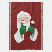 Weihnachts-Blanket Niedliche Weihnachtsfeiertage-D Decke (Vorderseite Vertikal)