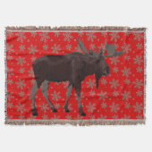 Weihnachts-Blanket Urlaub Elche Donnerplanken Decke (Vorderseite)