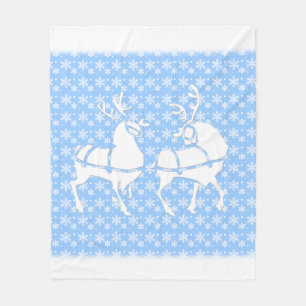 Weihnachts-Blanket Urlaub Snowflake Fleece Blanket