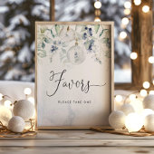 Weihnachts-Blase Baby-Dusche Favoriten Poster