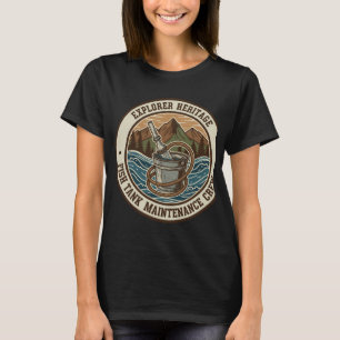 Weihnachts Blaugäugiger Pleco Fisch T-Shirt
