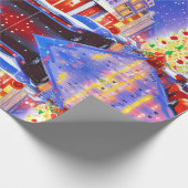 Weihnachts-Bliss Geschenkpapier (Ecke)
