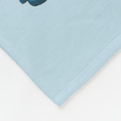 Weihnachts-Blue-Winter-Trio-Chillin mit meinen Gno Fleecedecke (Ecke)