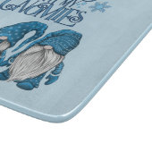 Weihnachts-Blue-Winter-Trio-Chillin mit meinen Gno Schneidebrett (Ecke)