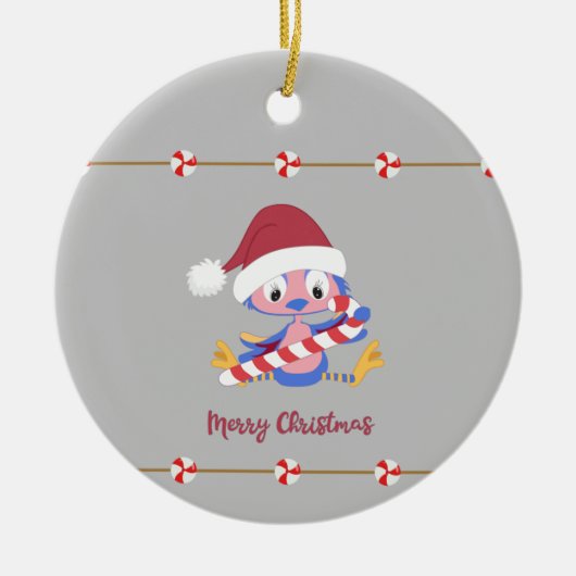 Weihnachts Bluebird Candy Dekoration Custom Year (Vorne)