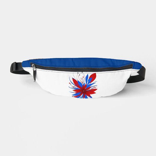 Weihnachts-Blume Bauchtasche