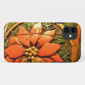 Weihnachts-Blume Case-Mate iPhone Hülle (Rückseite (Horizontal))