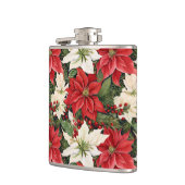 Weihnachts-Blume Flachmann (Links)