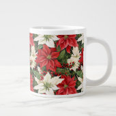 Weihnachts-Blume Jumbo-Tasse (Rechts)