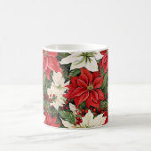 Weihnachts-Blume Kaffeetasse (Mittel)