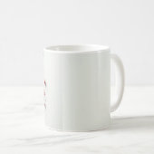 Weihnachts-Blume Kaffeetasse (VorderseiteRechts)