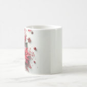 Weihnachts-Blume Kaffeetasse (Mittel)