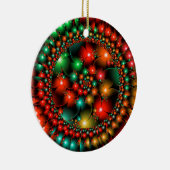 Weihnachts-Blume Keramik Ornament (Rechts)
