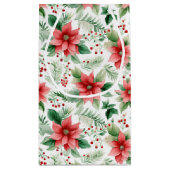 Weihnachts-Blume Kleine Geschenktüte (Rückseite)