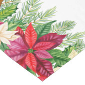 Weihnachts-Blume Kurzer Tischläufer (Ecke)