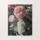 Weihnachts-Blume Puzzle (Vertikal)