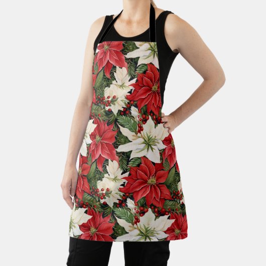 Weihnachts-Blume Schürze (InSitu)