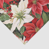 Weihnachts-Blume Seidenpapier (Detail)