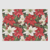 Weihnachts-Blume Seidenpapier (Vorderseite)