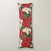 Weihnachts-Blume Seitenschläferkissen (Rückseite (Vertikal))