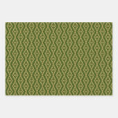 Weihnachts-Blume und Obst Geschenkpapier Set (Vorderseite 3)