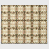 Weihnachts-Blumen-Feiertags-Geschenkpapier Geschenkpapier (Flach)