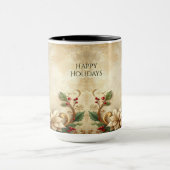 Weihnachts-Blumen-Feiertags-Tasse Tasse (Zentrum)
