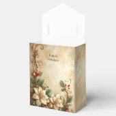 Weihnachts-Blumen-Geschenkbox Geschenkschachtel (Geöffnet)
