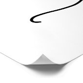 Weihnachts-Blumengebet Motivierend Poster (Ecke)