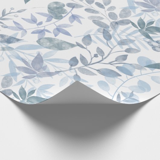 Weihnachts-Blumenmuster-Papier Geschenkpapier (Ecke)