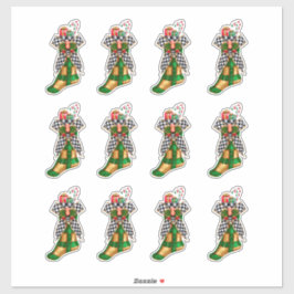 Weihnachts-Bonbons Weihnachten Weihnachten Weihnac Aufkleber