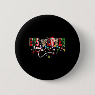 Weihnachts-Boo-Boo-Crew-Rentier-Cna-Buffalo-Karier Button