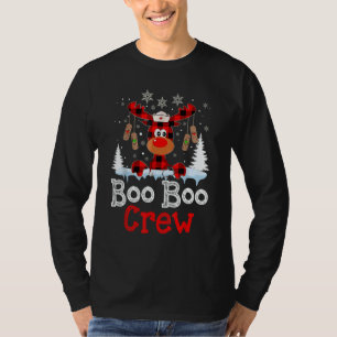 Weihnachts-Boo-Boo-Crew-Rentier-Krankenschwester-B T-Shirt