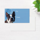 Weihnachts-Boston-Terrier (Schreibtisch)