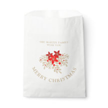 Weihnachts-Botanische Holly-Zweige und Poinsettias