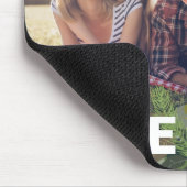 Weihnachts-Botanisches Foto vom Typ "Merina" Mousepad (Ecke)