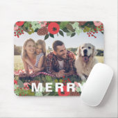 Weihnachts-Botanisches Foto vom Typ "Merina" Mousepad (Mit Mouse)